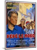 Pepe Le Moko, Jean Gabin (Left), 1937-null-Mounted Art Print