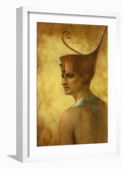 Pepi I, Pharaoh-Winifred Brunton-Framed Art Print