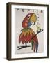 Pepita the Parrot-Vintage Apple Collection-Framed Giclee Print