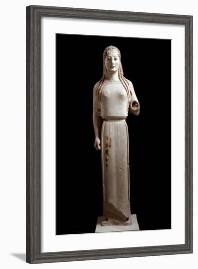 Peplos Kore-null-Framed Photographic Print