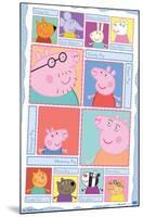 Peppa Pig - Grid-Trends International-Mounted Poster