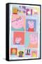 Peppa Pig - Grid-Trends International-Framed Stretched Canvas