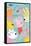 Peppa Pig - Group-Trends International-Framed Stretched Canvas