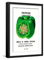 Pepper: California Wonder-null-Framed Art Print