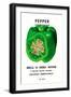 Pepper: California Wonder-null-Framed Art Print