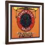 Pepper Leaf Brand - Riverside, California - Citrus Crate Label-Lantern Press-Framed Art Print