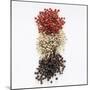 Peppercorns (Pink, White, Black)-Peter Rees-Mounted Photographic Print