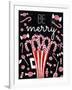 Peppermint Candy Cane Wishes-Elizabeth Medley-Framed Art Print