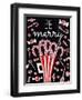 Peppermint Candy Cane Wishes-Elizabeth Medley-Framed Art Print