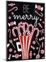 Peppermint Candy Cane Wishes-Elizabeth Medley-Mounted Art Print