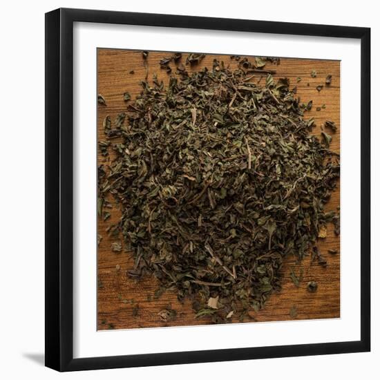 Peppermint Leaves-Steve Gadomski-Framed Photographic Print