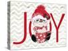 Peppermint Snowman - Joy-Sheena Pike Art And Illustration-Stretched Canvas