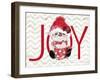 Peppermint Snowman - Joy-Sheena Pike Art And Illustration-Framed Giclee Print