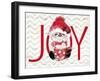 Peppermint Snowman - Joy-Sheena Pike Art And Illustration-Framed Giclee Print