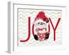 Peppermint Snowman - Joy-Sheena Pike Art And Illustration-Framed Giclee Print