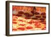 Pepperoni Pizza-Jason Pierce-Framed Art Print