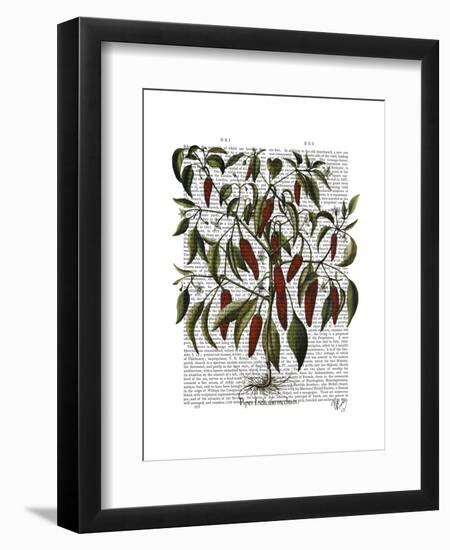 Peppers 3-Fab Funky-Framed Art Print