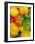 Peppers at Open-Air Market, Lake Maggiore, Arona, Italy-Lisa S. Engelbrecht-Framed Photographic Print