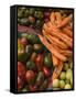 Peppers Displayed in Market, Cuzco, Peru-Merrill Images-Framed Stretched Canvas