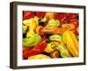 Peppers, Ferry Building Farmer's Market, San Francisco, California, USA-Inger Hogstrom-Framed Premium Photographic Print