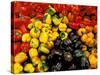 Peppers, Ferry Building Farmer's Market, San Francisco, California, USA-Inger Hogstrom-Stretched Canvas