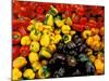 Peppers, Ferry Building Farmer's Market, San Francisco, California, USA-Inger Hogstrom-Mounted Photographic Print