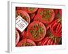 Peppers for Sale in Market, Kuching, Sarawak, Borneo, Malaysia-Jay Sturdevant-Framed Photographic Print