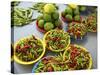 Peppers, Fruit and Vegetable Outdoor Market, Suva, Fiji-Miva Stock-Stretched Canvas