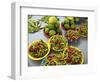 Peppers, Fruit and Vegetable Outdoor Market, Suva, Fiji-Miva Stock-Framed Photographic Print