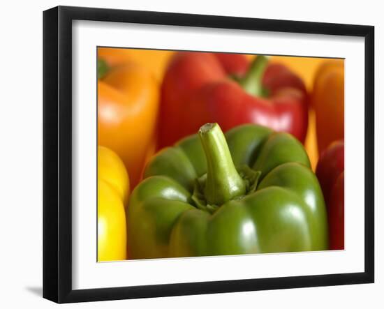 Peppers of Various Colours-Frank Sanchez-Framed Photographic Print