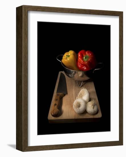 Peppers Soup-Antonio Zoccarato-Framed Giclee Print