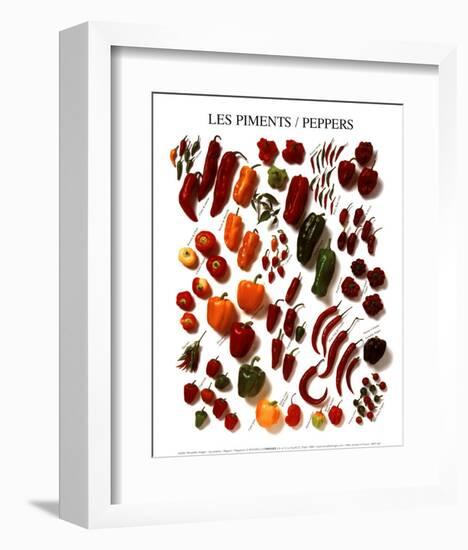Peppers-null-Framed Art Print