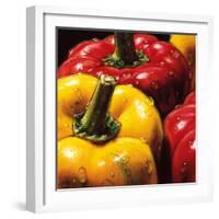 Peppers-null-Framed Art Print