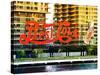 Pepsi Cola Bottling Sign, Long Island City, New York, United States, Colors Style-Philippe Hugonnard-Stretched Canvas
