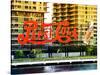 Pepsi Cola Bottling Sign, Long Island City, New York, United States, Colors Style-Philippe Hugonnard-Stretched Canvas