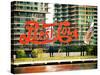 Pepsi Cola Bottling Sign, Long Island City, New York, United States, Vintage-Philippe Hugonnard-Stretched Canvas