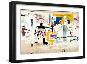 Per Capita, 1981-Jean-Michel Basquiat-Framed Giclee Print