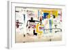 Per Capita, 1981-Jean-Michel Basquiat-Framed Premium Giclee Print