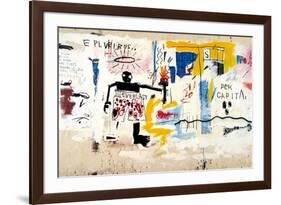 Per Capita, 1981-Jean-Michel Basquiat-Framed Giclee Print