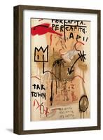 Per Capita, 1982-Jean-Michel Basquiat-Framed Giclee Print