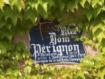 Street Sign Rue Dom Perignon, Inventor of Champagne Method, Vallee De La Marne, Ardennes, France-Per Karlsson-Photographic Print