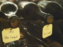 Wine Cellar and Bottles of Clos De Vougeot, France-Per Karlsson-Framed Photographic Print