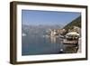 Perast Harbour and Promenade-Charlie Harding-Framed Photographic Print