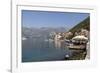 Perast Harbour and Promenade-Charlie Harding-Framed Photographic Print