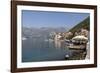 Perast Harbour and Promenade-Charlie Harding-Framed Photographic Print