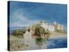 Perawa Palace, Malwa, Central India-John Sell Cotman-Stretched Canvas