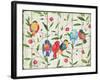 Perched Birds-Paul Brent-Framed Art Print