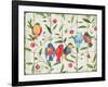 Perched Birds-Paul Brent-Framed Art Print