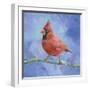 Perching Bird-Sarah Simpson-Framed Giclee Print