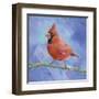 Perching Bird-Sarah Simpson-Framed Art Print